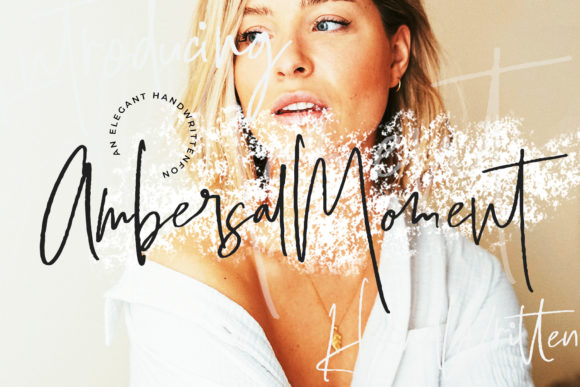 Ambersal Moment: A Font for Elegant Handmade Creations