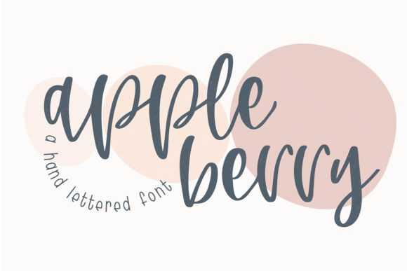 Appleberry: A Sweet and Cursive Font for Engaging Designs