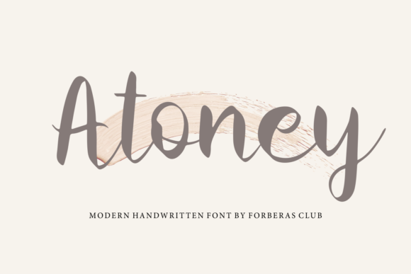 Atoney: A Charming Font for Elegant Web Design