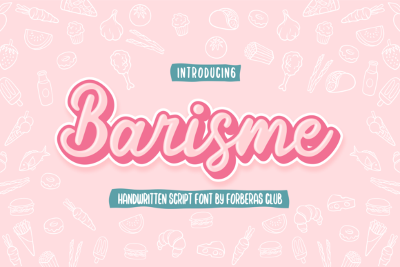 Barsime: A Script Font with Elegance and Edge