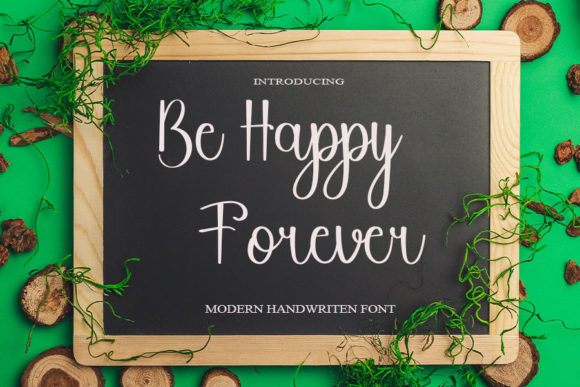 Be Happy Forever: A Font for Timeless Editorial Design