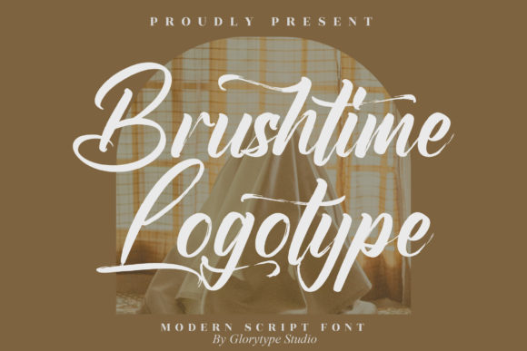 Brushtime Logotype: A Versatile Font for Editorial Design