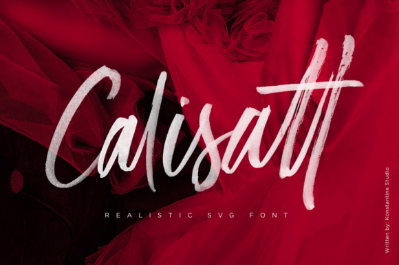 Calisatt: A Charming Script Font for Makers and Designers