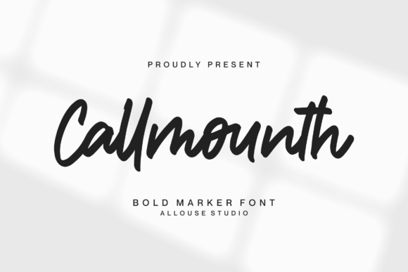 Callmounth: A Charming and Elegant Font for Web Design
