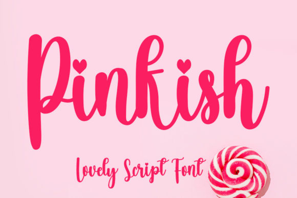 Discover Pinkish: An Elegant Script Font for Creative Projects