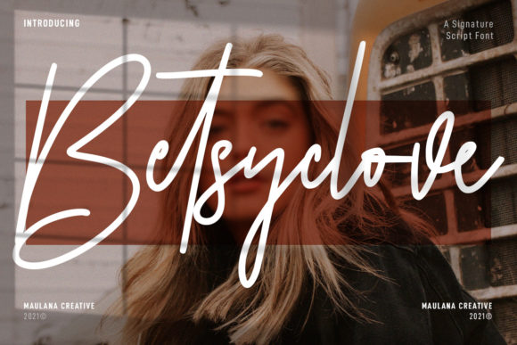 Discover the Enchantment of Betsyclove: A Handwritten Script Font