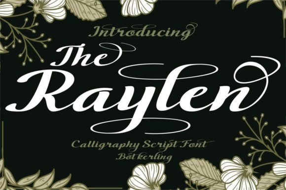 Discover The Raylen: A Handwritten Font for Makers