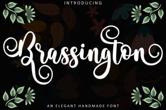 Elevate Your Editorial Design with the Elegant Brassington Font