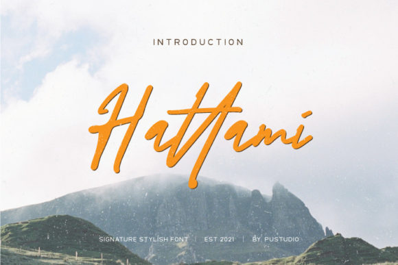 Elevate Your Web Design with Hattami Script Font