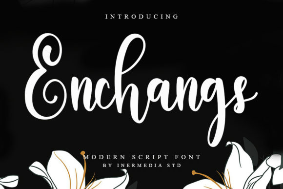 Enchangs: A Graceful Handwritten Font for Editorial Design