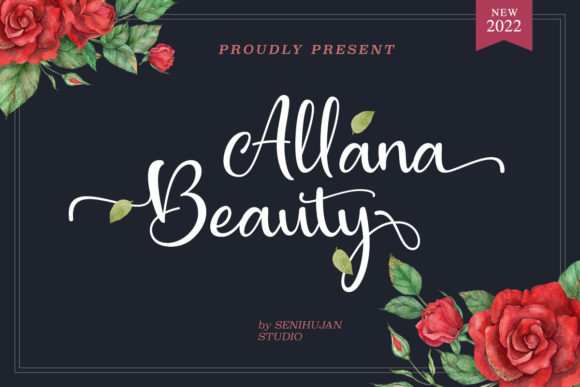 Enhance Your Brand with Allana Beauty Font