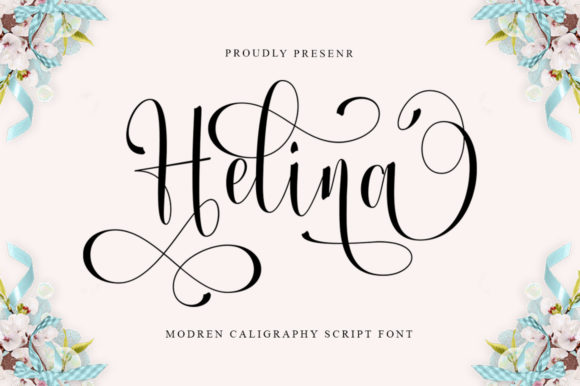 Enhance Your Brand with Helina Duo: A Stylish Font Pair