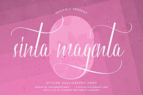 Enhance Your Brand with Sinta Magenta Font