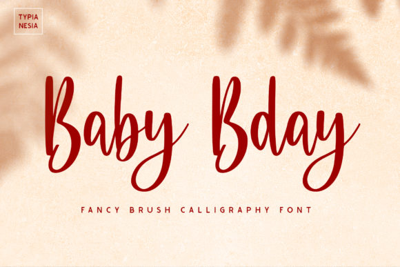 Exploring Baby Bday: A Delicate Handwritten Font for Creative Projects