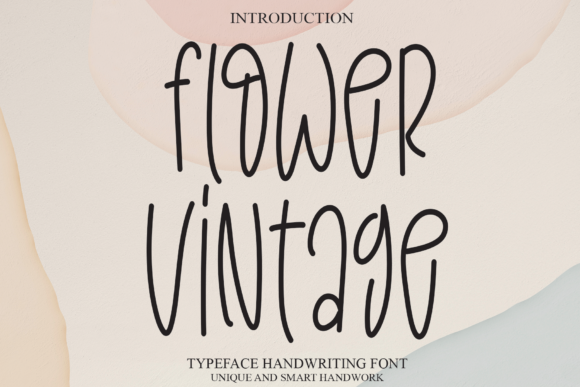 Flower Vintage: A Handwritten Font for Engaging Campaigns