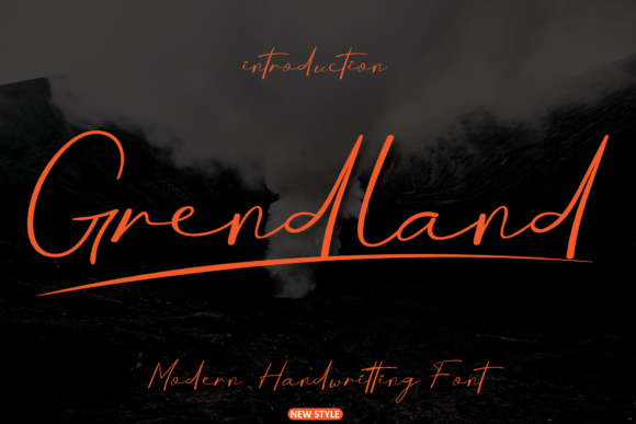 Grendland: A Charming Script Font for Creative Campaigns
