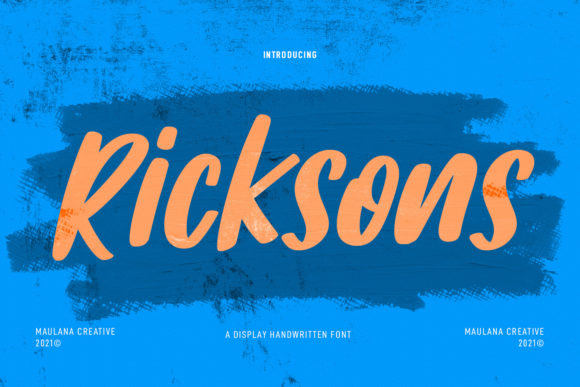 How Ricksons Font Can Elevate Your Brand