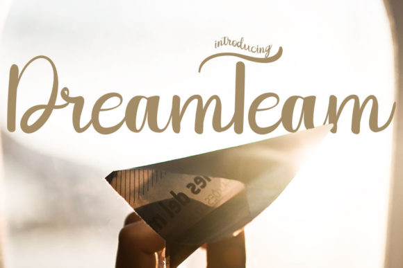 Master Your Campaigns with DreamTeam, the Perfect Script Font