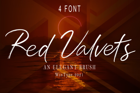Red Valvets: A Handwritten Font for Modern Web Design