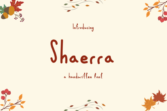 Shaerra: A Refined Script Font for Editorial Elegance
