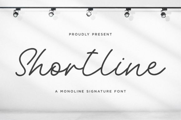 Shortline: A Charming Handwritten Font for Editorial Design