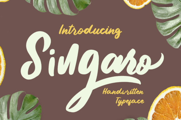 Singaro: The Handwritten Font for Memorable Brand Content