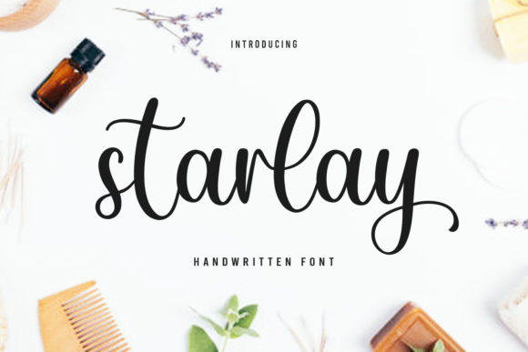 Starlay: A Graceful Script Font for Elegant Publications