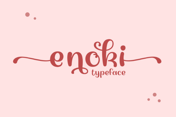 Transform Your Brand with Enoki: A Premium Handwritten Font