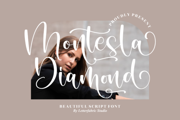 Transform Your Brand with Montesla Diamond Font