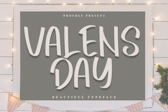 Valens Day: A Trendy Handwritten Font for Engaging Visuals