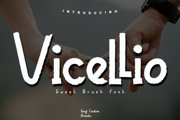 Vicello: A Handwritten Font for Engaging Campaigns