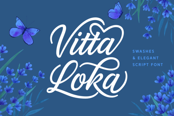 Vitta Loka: A Script Font with Elegant Charm